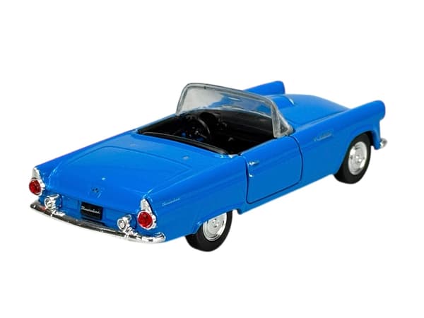 WELLY OLD TIMER 1955 FORD THUNDERBIRD ILMAN KATTOA SININEN 1:34 42366