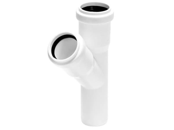TYCNER T-stykke 32/32 45 Hvid 220