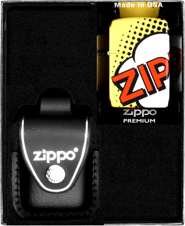 ZIPPO Sytytin COMIC DESIGN Lahjasetti nro 3
