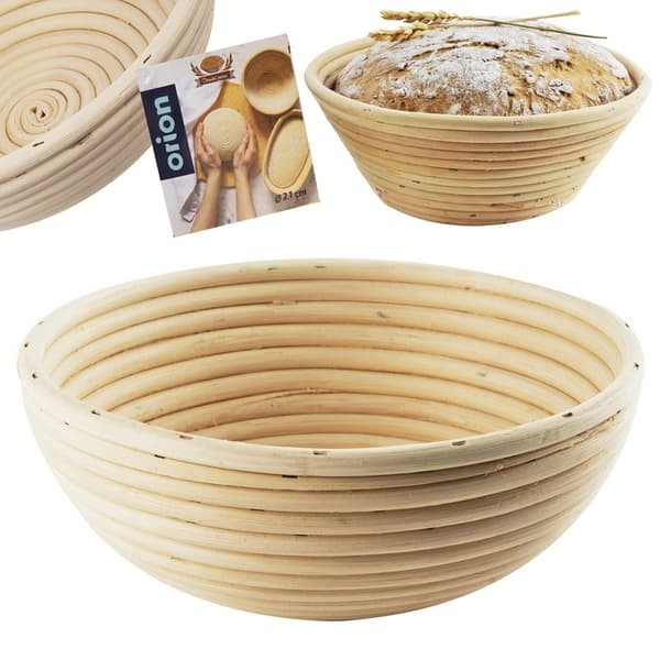 Rottinki-leivän kohotuskori 1,2 kg / 21 cm