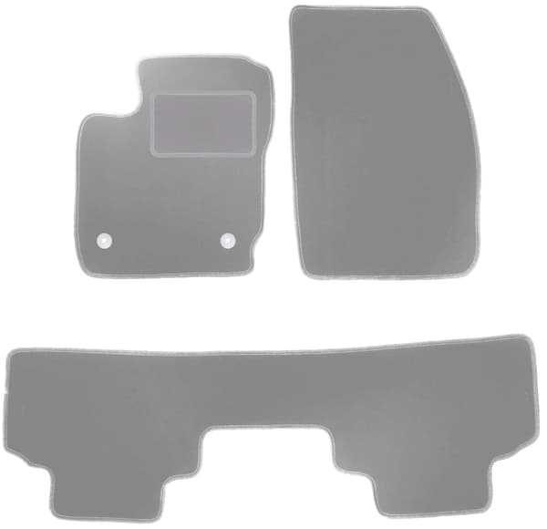 Grå bilmåtter til Ford Tourneo Courier kombivan (2014-)