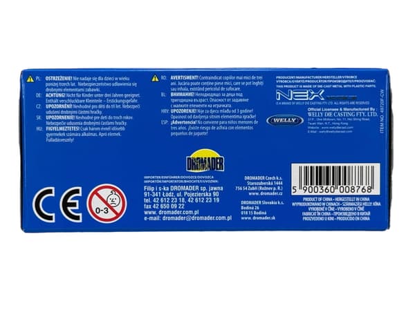 Welly 2023 Ford Explorer polisbil 1:34 43837