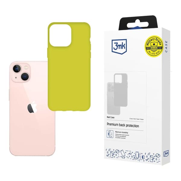 Apple iPhone 14 matt skal lime