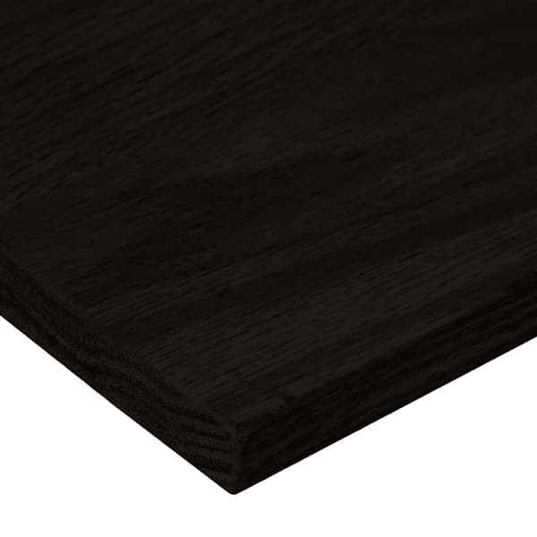 vidaXL trappetrin 2 stk. brun 100x30x2 cm massivt egetræ