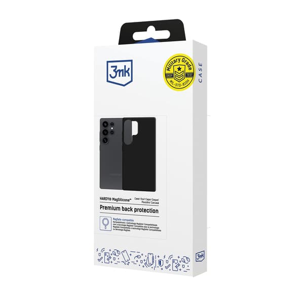 Samsung Galaxy S25 Ultra - 3mk Hardy MagSilicone Sort