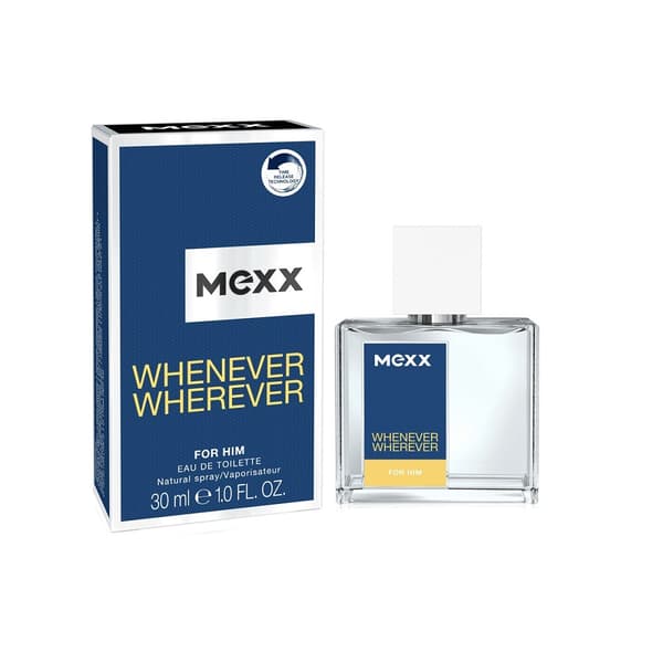 Mexx Whenever Wherever Eau de Toilette för män 30 ml