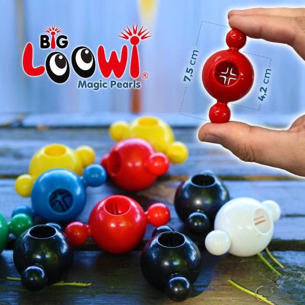 Big Loowi Edu store byggeklodser 200 brikker 3+