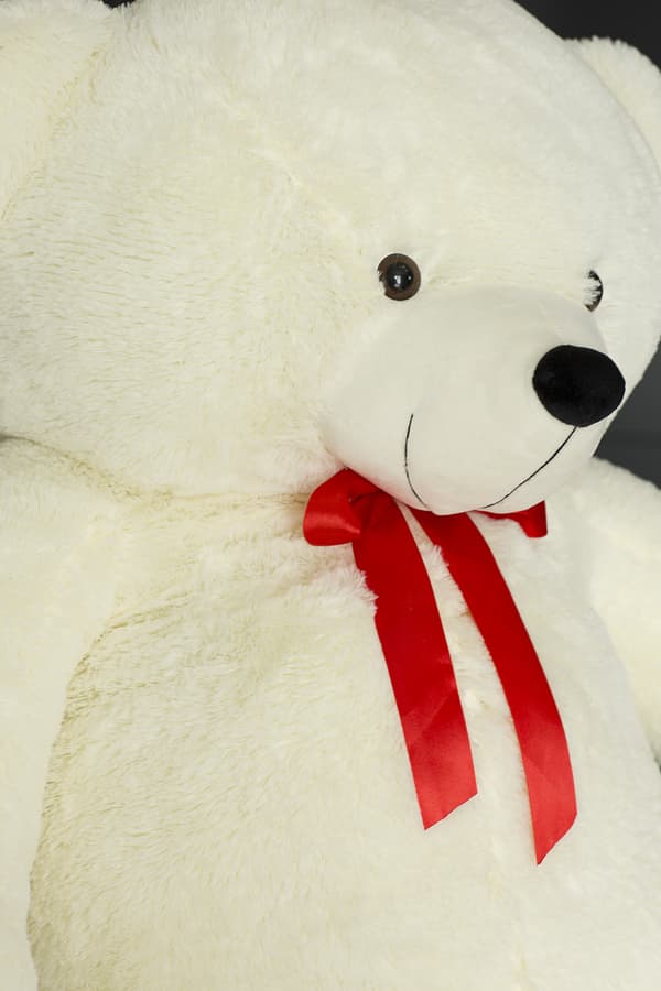 Teddy Bueno 100cm - valkoinen
