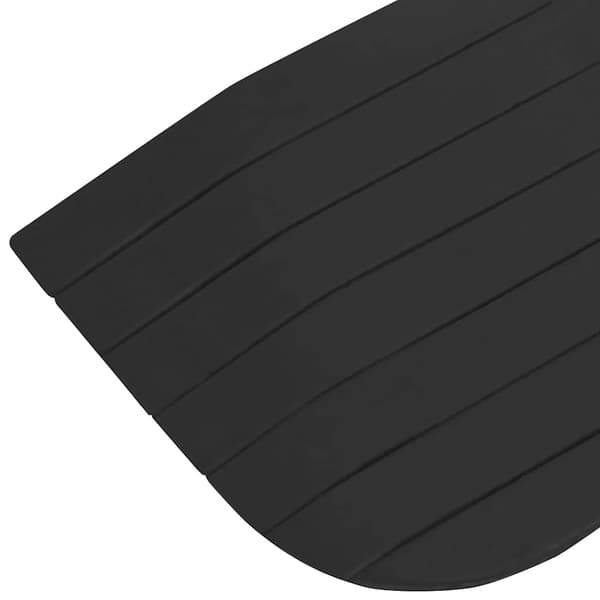 vidaXL Tröskelramper, 2 st, 110x21x2,5 cm, gummi