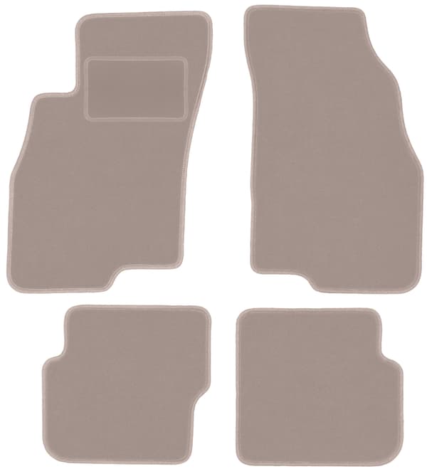 Velourmåtter til: Fiat Punto EVO hatchback (1998-2012) beige