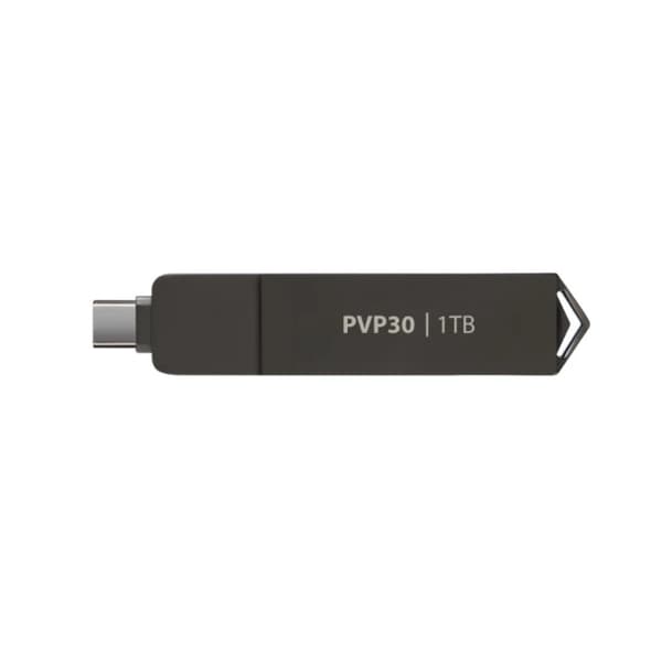Patriot PVP30 1TB SSD, 1000MB/s, USB 3.2, Sort