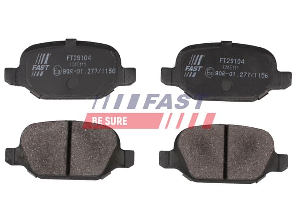 BAKRE BROMSBELÄGG FT29104 FAST