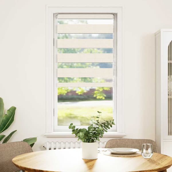 vidaXL Zebragardin, 55x150 cm, Tygbredd 50,9 cm, Polyester