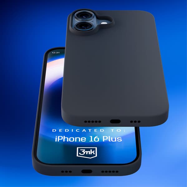 Apple iPhone 16 Plus - 3mk Hardy Silikon MagCase Grafit