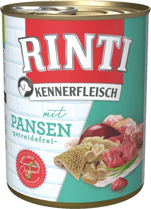 Rinti | Kennerfleisch | 800g tölkki - Pötsi 800g