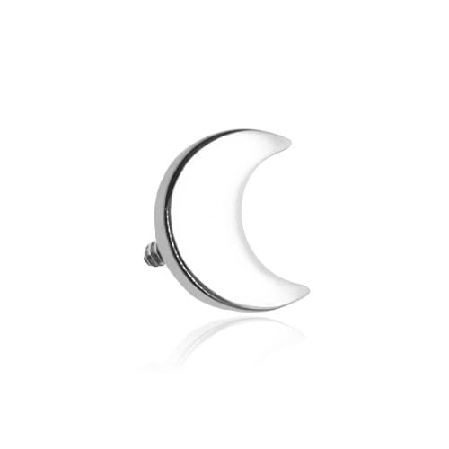 Titanmånslock - silver - TNA-005 1.2/5