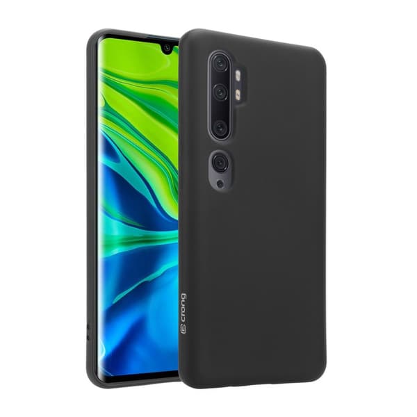 Crong Color Cover - Xiaomi Mi Note 10 / Mi Note 10 Pro-skal (svart)