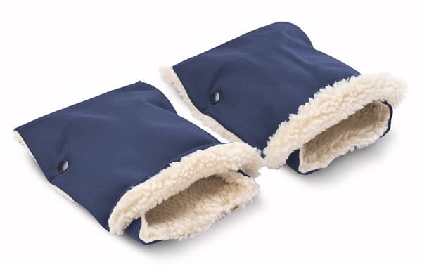 Barnevognshandske/muffe - marineblå