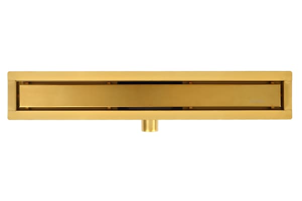 Duplex Next 2in1 Linjärt Avlopp 90 cm Dubbelsidigt Guld