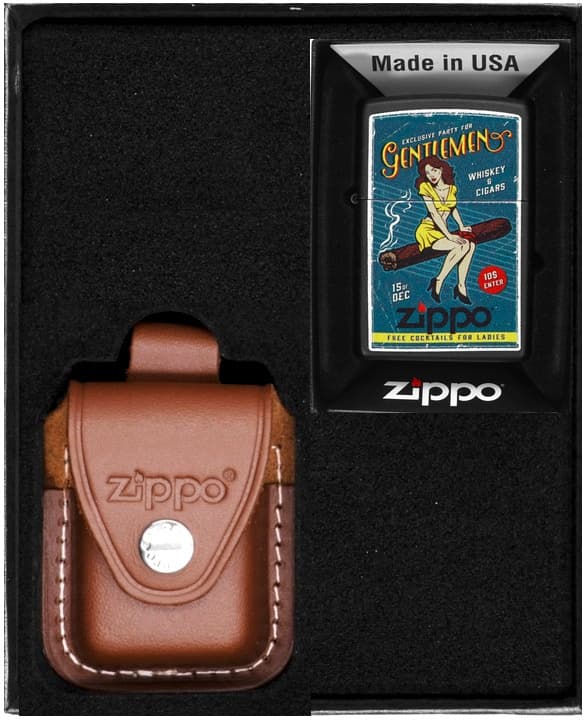 Zippo Cigar Girl Lighter Gavesæt nr. 2