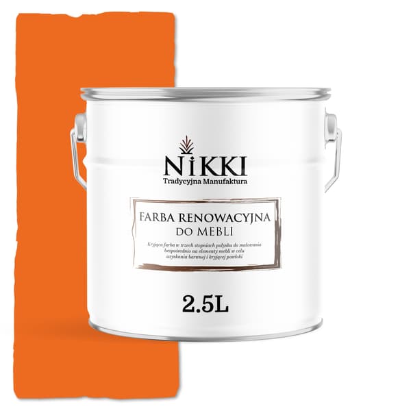 FÄRG FÖR KÖKSFRONT RÖD ORANGE RAL2008 SATIN 2,5L