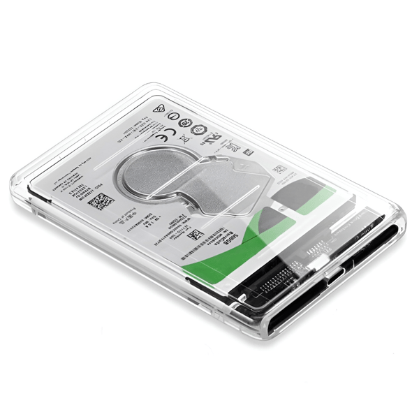 2,5 tommer USB Type-C 3.1 SATA SSD HDD harddisketui