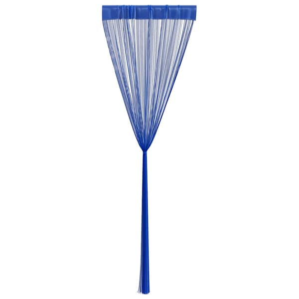 vidaXL Snörgardiner, 2-pack, 140 x 250 cm, Blå