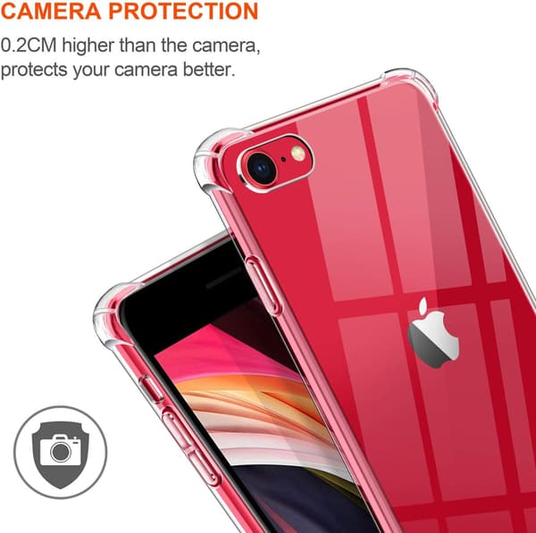 IPHONE SE 2020 SKAL 2 ST HÄRDADE GLAS