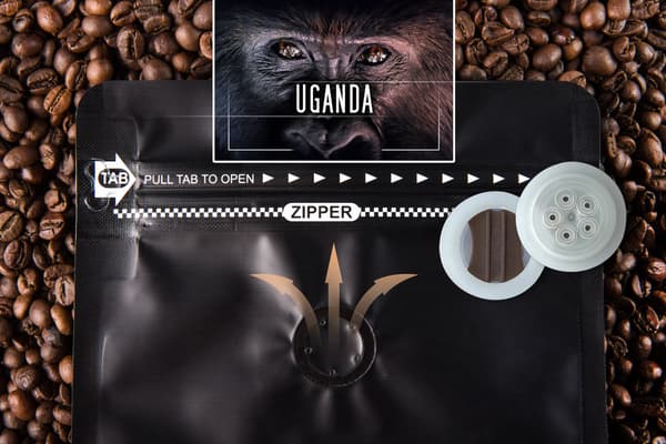 Nyrostat malet kaffe Arabica Uganda 500g