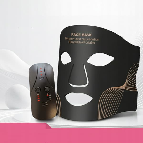 7-farvet LED-ansigtsmaske - lysterapi