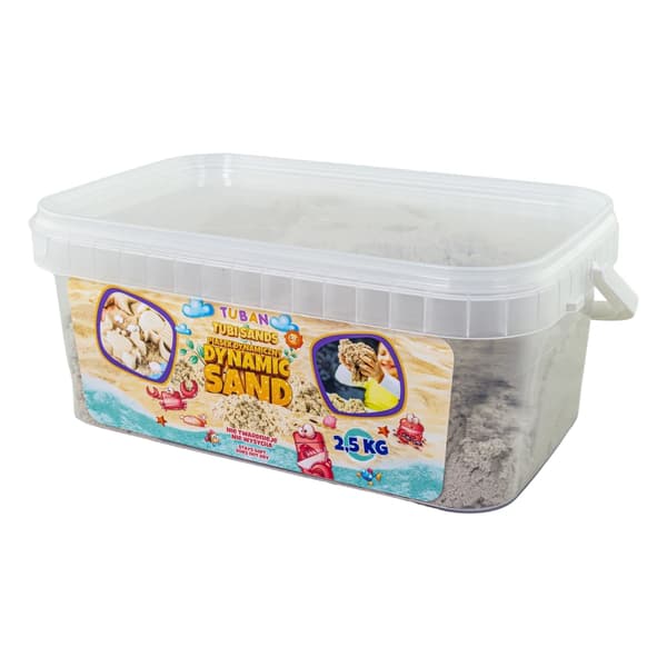 Dynamisk sand - naturlig - ASK 2,5 kg