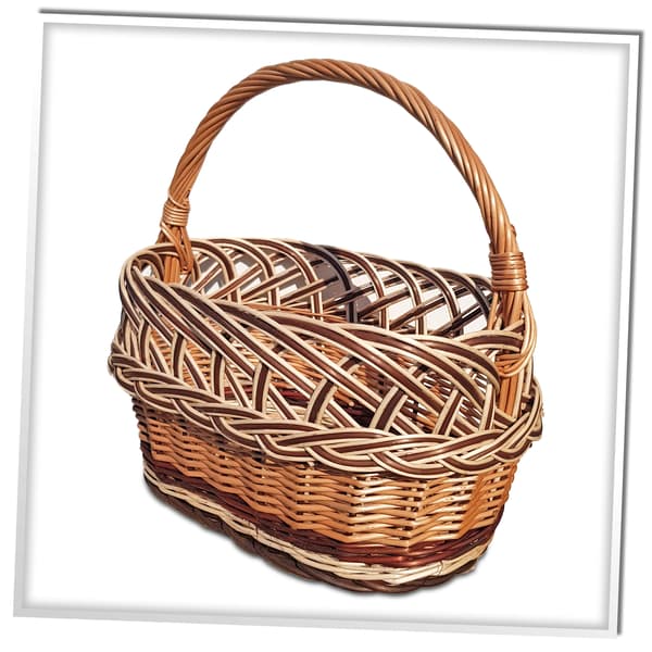 Vickerkorg shopping picknick svamp spets eko