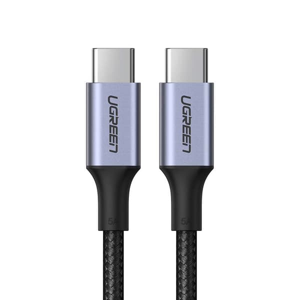 UGREEN US316 USB-C til USB-C kabel, 100W, 1m (sort)