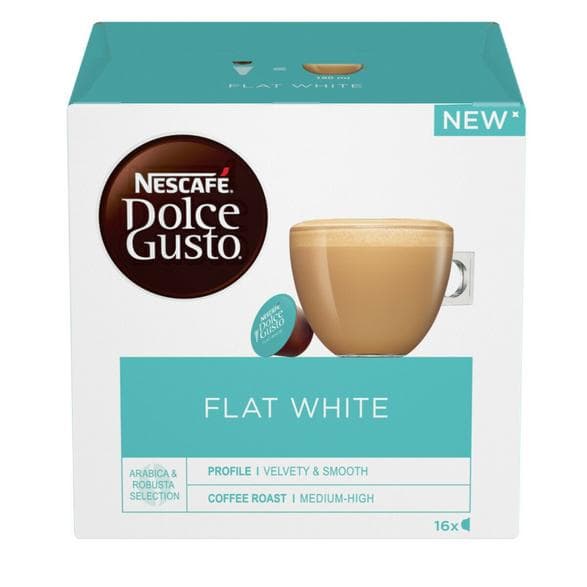 NESCAFÉ Dolce Gusto Flat White kapsler 16 stk.