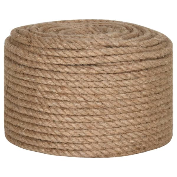 vidaXL reb, 100% jute, 10 mm, 250 m