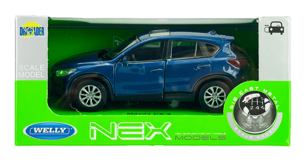 WELLY MAZDA CX-5 BLÅ 1:34 43729