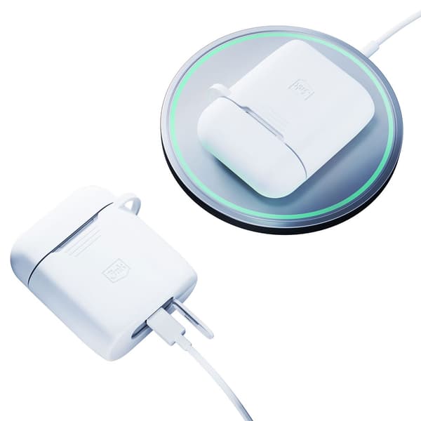 Apple AirPods 2. generation - 3mk Silikone AirPods Etui Hvid