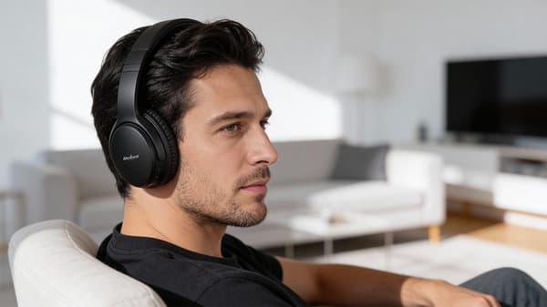 Rebel Bluetooth 5.4 Over-Ear ANC-hörlurar