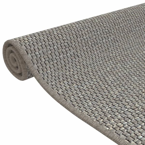 vidaXL Matta, Sisal-look, Silver, 50x100 cm