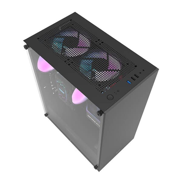 Darkflash DK100 computerkabinet (sort)