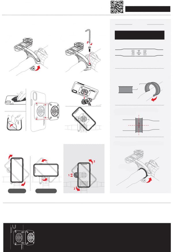 SPIGEN GEARLOCK MF100 OUT FORAN CYKELBEVÆGELSE