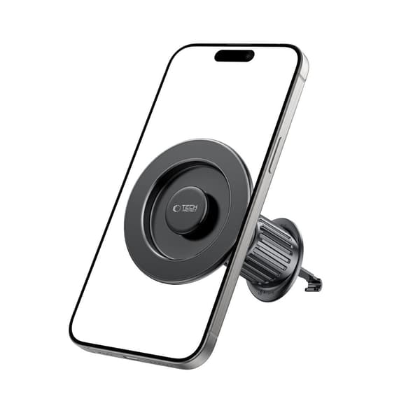 TECH-PROTECT N58 MAGNETISK MAGSAFE VENTILATIONSBILFÄSTE SVART