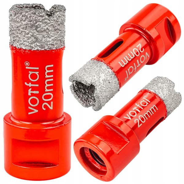 DIAMANT KRONEBOR 20 MM M14 GRES FLISER STEN GLAZUR