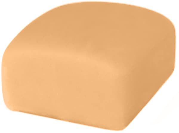 Hudfärgad plastglasyr 250g 1-pack.