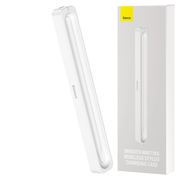 Baseus Smooth Writing Stylus Trådløst Opladningsetui (Hvid)