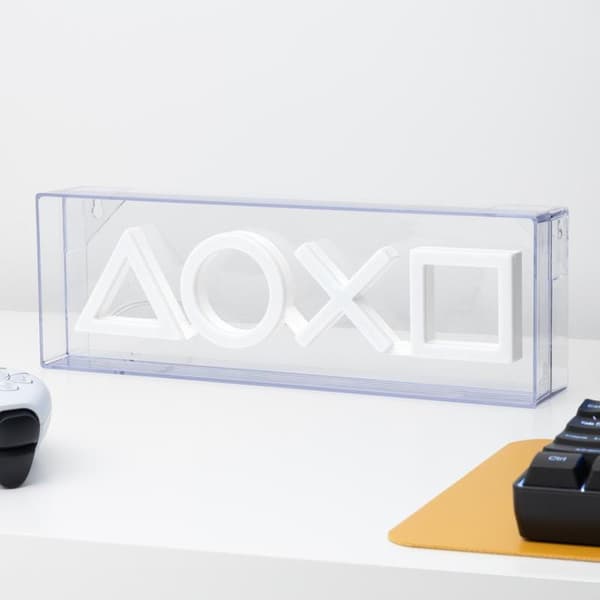 Neon LED Ikoner Lampe - PlayStation