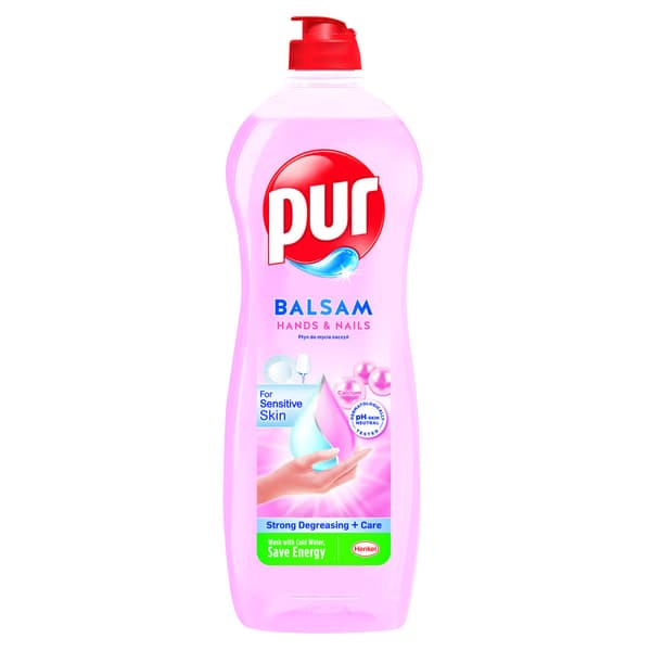Pur Hand Delicate diskmedel, rosa, 750ml