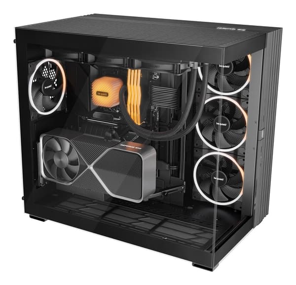 BE QUIET HOUSING! Lysbase 900 FX Sort