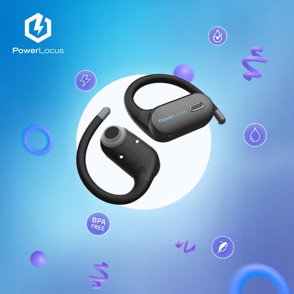 PowerLocus BT-hovedtelefoner til børn, Jumpy limit 85 dB, hypoallergenisk, 30 timer