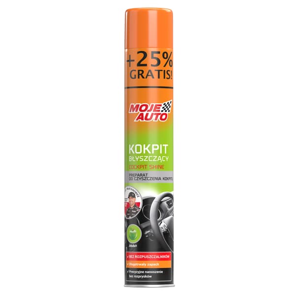 MOJE AUTO - Kokpit Glinsende - Æble 600ml (750ml Promo)